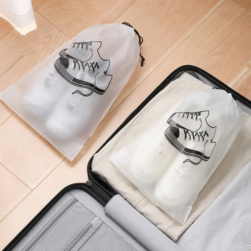 Wholesale dust bag for shoes waterproof travel shoe bag drawstring shoe organize storage bag
