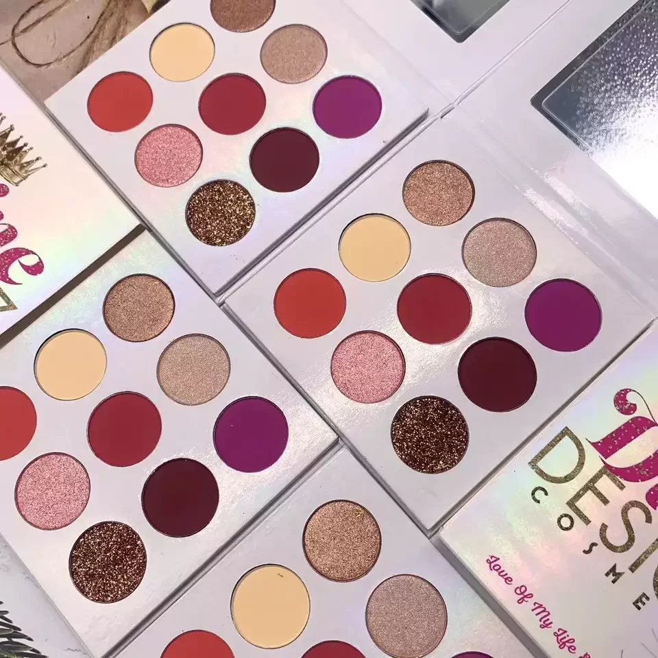 Newest Arrival Matte Eyeshadow Palette Private Label High Pigment Shimmer Eye Shadow Palette