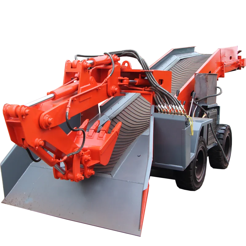 Crawler mucking loader in mining, mucking loader in mining for Small Tunnel
