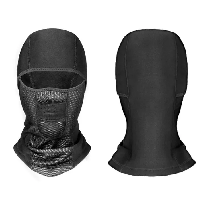 Winter Cycling Ski Mask Windproof Waterproof Breathable Warm with Fleece Liner Balaclava Hood Tactical Masks