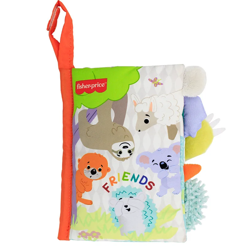 
Baby Early Educational Toy Animal Tails Cloth Book Tear can bite early education cognitive toys cloth books 