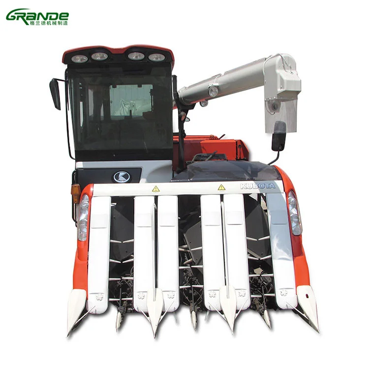 Сельскохозяйственная техника новинка 80% комбайн 112HP Kubota зерноуборочный сделано в