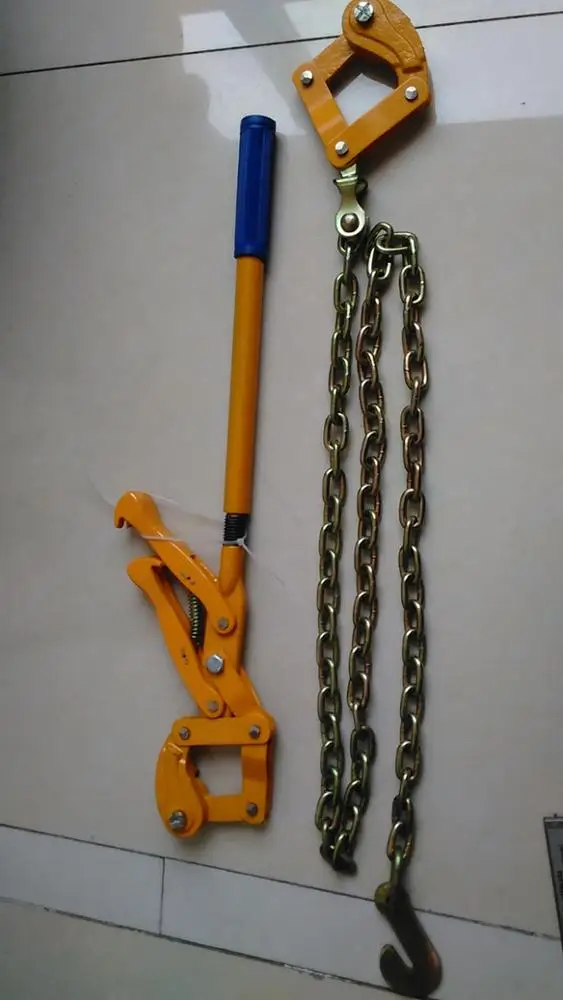 High tensile electric fence smooth grip berbed wire chain strainer