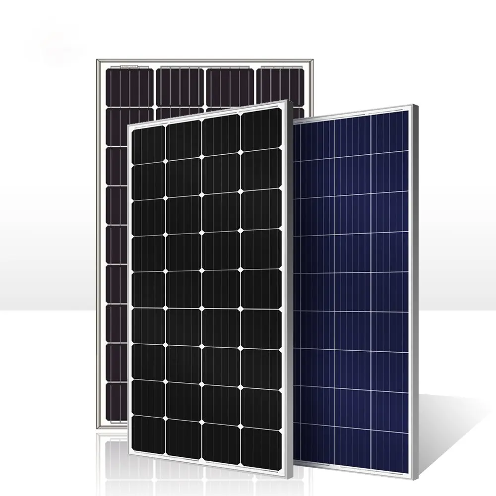 Новый дизайн монокристаллическая солнечная панель 190 Вт портативная с внешним аккумулятором