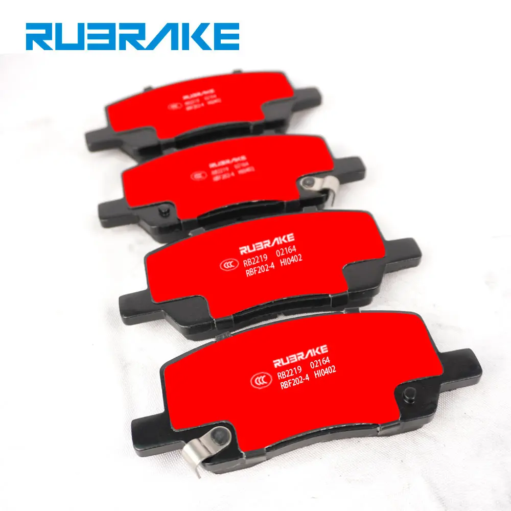 Новая разработанная популярная керамическая тормозная колодка RUBRAKE по конкурентоспособной цене для Tesla Model S750 2018-R