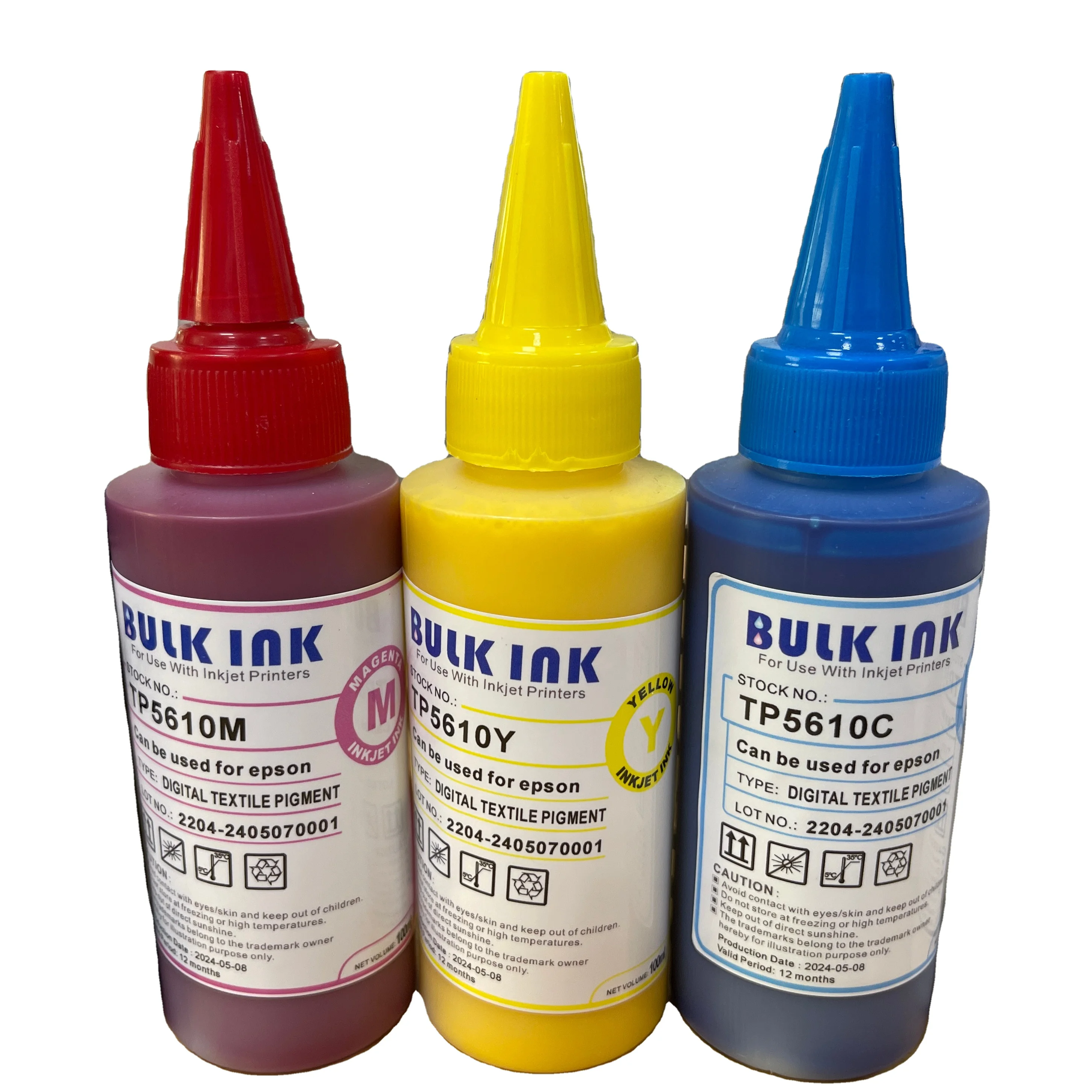 INKBANK 100ML Hot Sale Low Price Mechanical Ink  DTF Transfer Digital PET Film T-shirt Printing Ink For EpsI3200 Textile Printer
