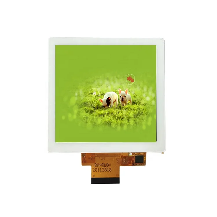 4 inch SPI RGB I2C interface ST7701S IC GT911 GFF touch IC tft lcd display 480*480 ips lcd panel with touch panel