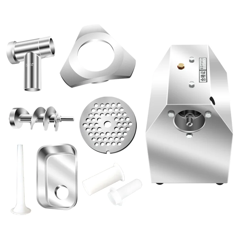 Food Sausage Mixer Household Meat Mincer Stainless Steel Electric Meat Chopper with CE