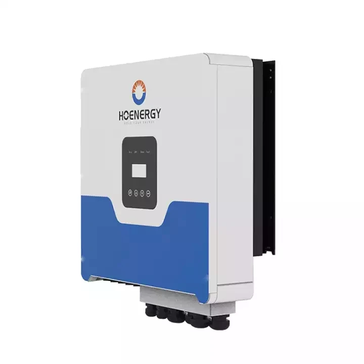 Green Energy Hoenergy Low Voltage Hybrid Inverter 8KW 50/60Hz LCD Outdoor Indoor solar power Inverter
