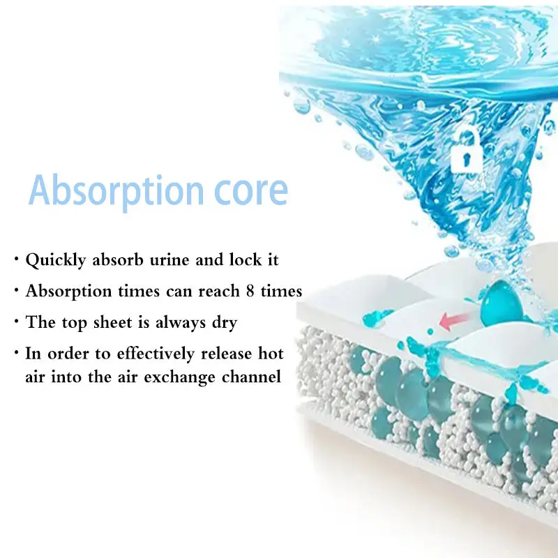 Wholesale Diapers for Baby Soft Skin Organic Sleepy Diaper Bamboo Fiber Natural Disposable Baby  Diaper Nappies