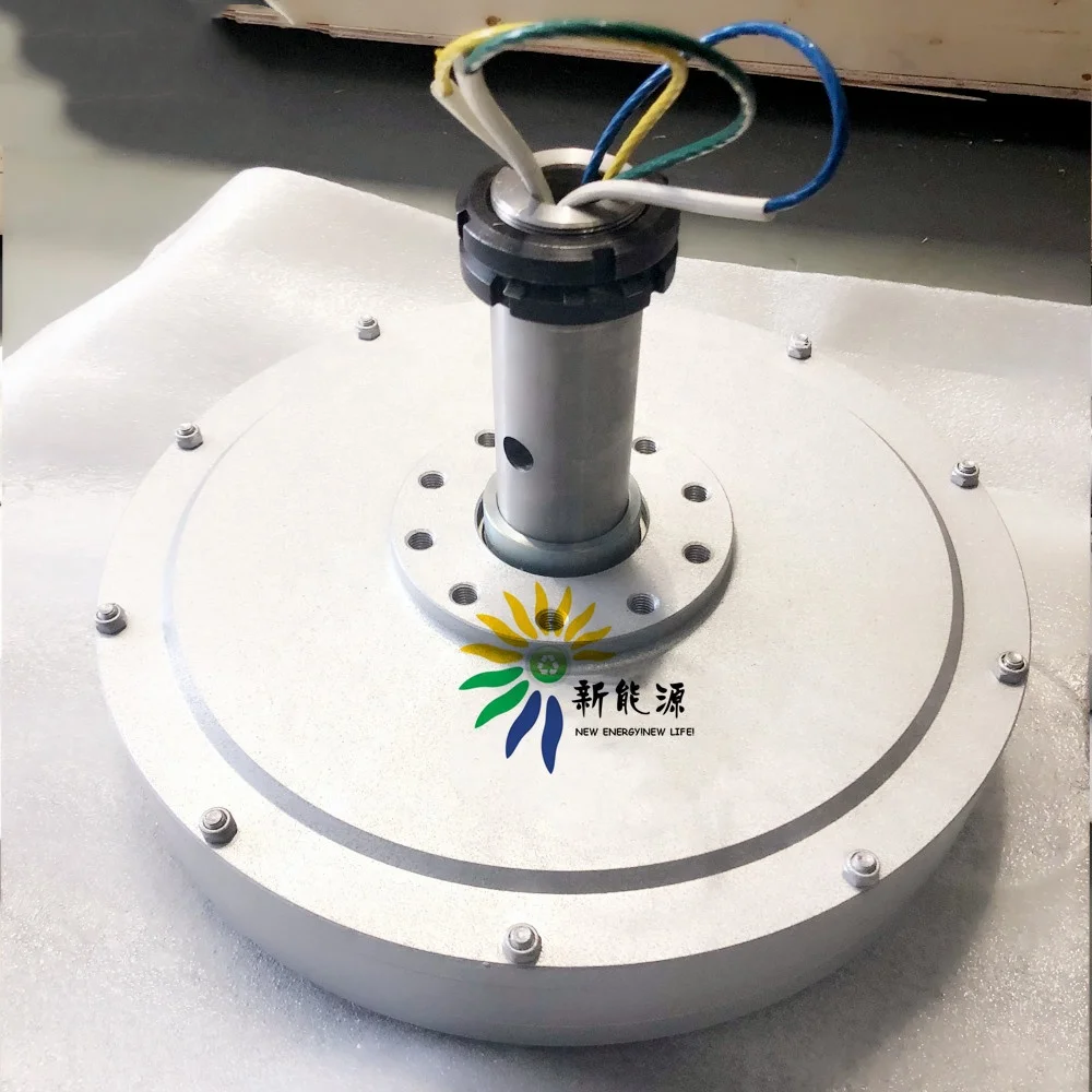 Tulip Vertical Axis Wind Turbine 100W 200W 300W CE 3 Phase AC Pma Wind Turbine Off Grid System 3years 12v/24v 12~24V CN;SHN 1.1m