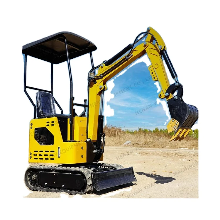 Small EPA Gasoline Engine Excavators  1.8 Ton Mini New Crawler Excavator Digger 2 ton  Micro Bagger Machine