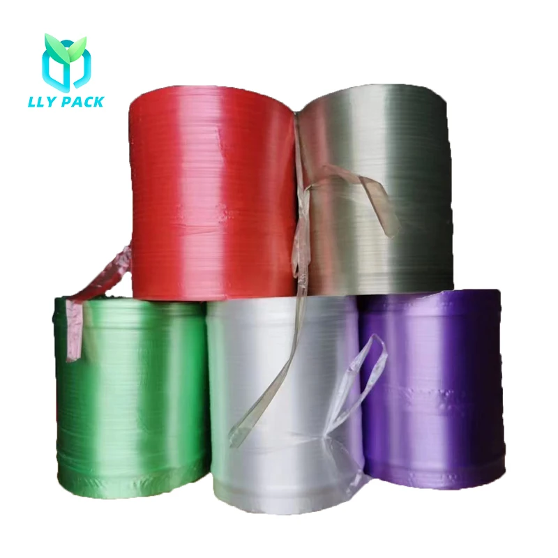 25KG Per Box Binding Strap PE Tape Packing Rope For Automatic Carton Tying Machine