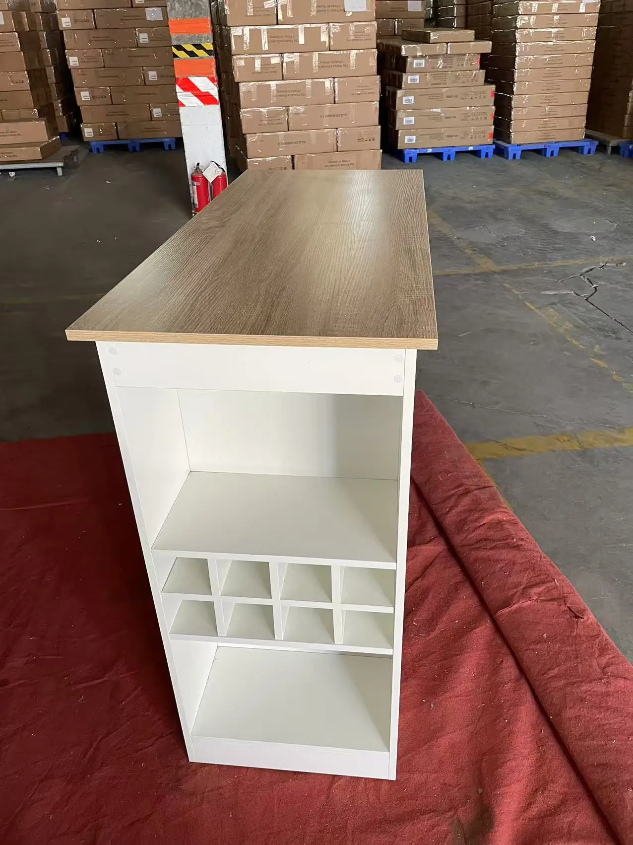 Luxury Vintage Modern White  Wood Sideboard Buffet Mini Corner Coffee Wine Bar Cabinet for Living Room Home Furniture
