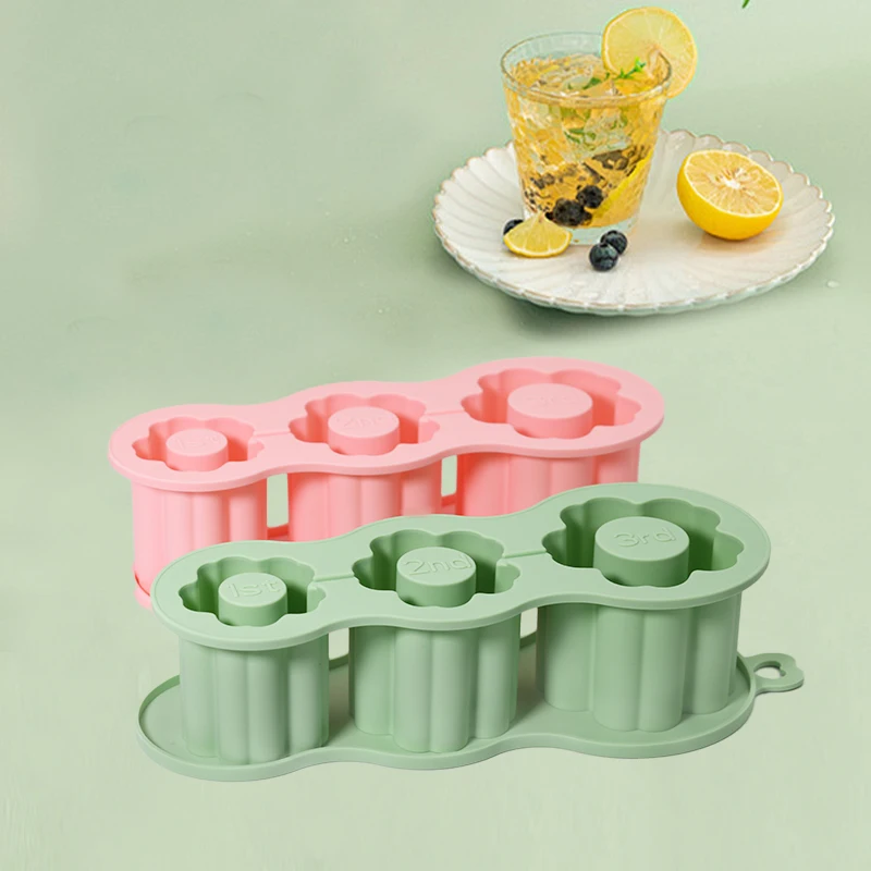 Stanley Cup Accessories Icicle Ice Tray Silicone Stanley Ice Cube Tray 20 oz 30 oz 40 oz Flower Ice Molds