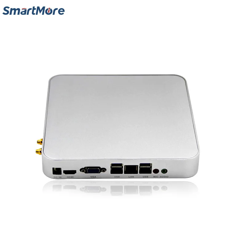 SmartMore Onboard 1*1000M LAN RJ45 Ports HDA ALC662 Industrial Tablet Mini PC HTPC Case