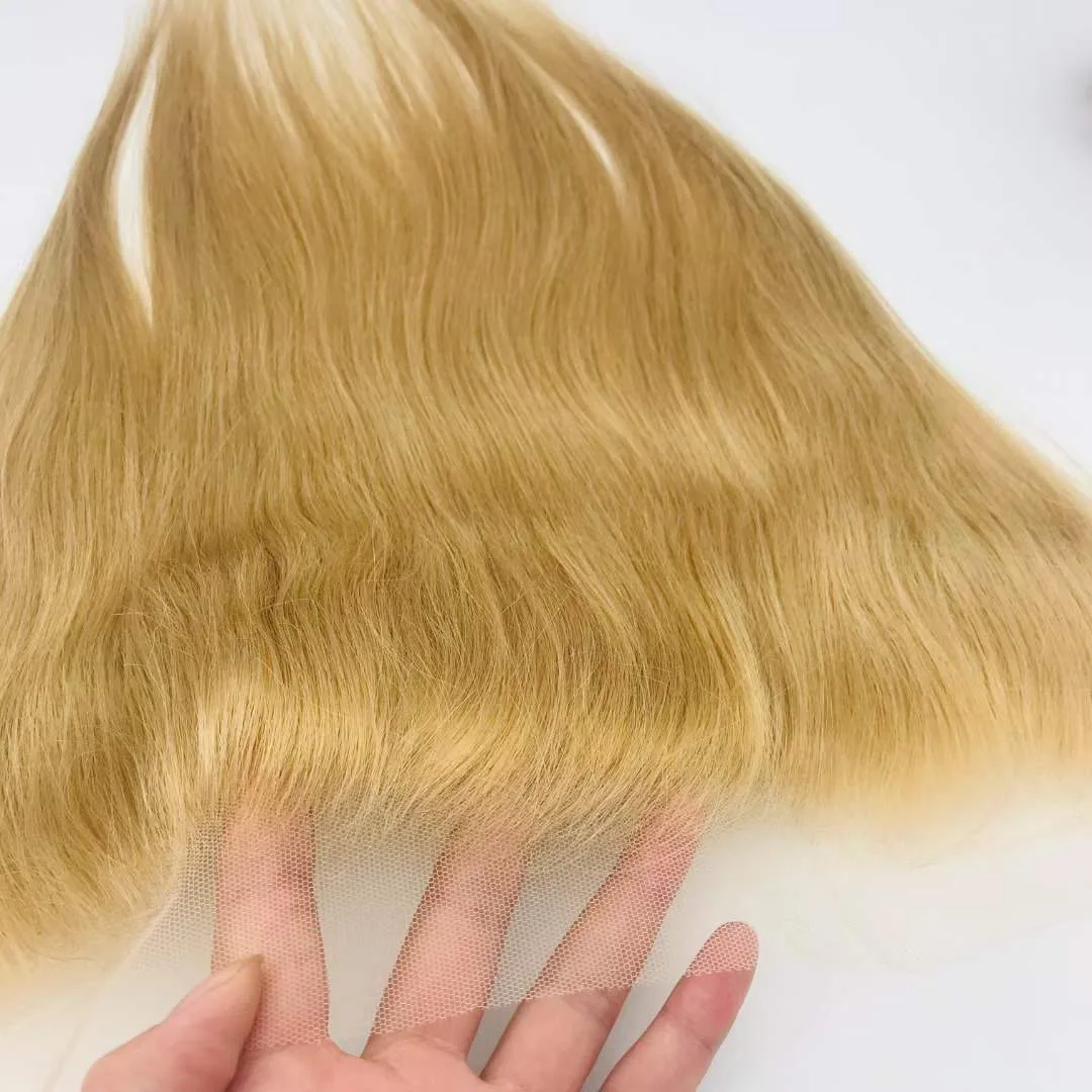 HD Lace 613 frontal Super Thin Hd Lace Frontal Cuticle Aligned Hair 4x4 13x4 13x6 5x5 vietnam Hair 100% Remy Human Hair closure