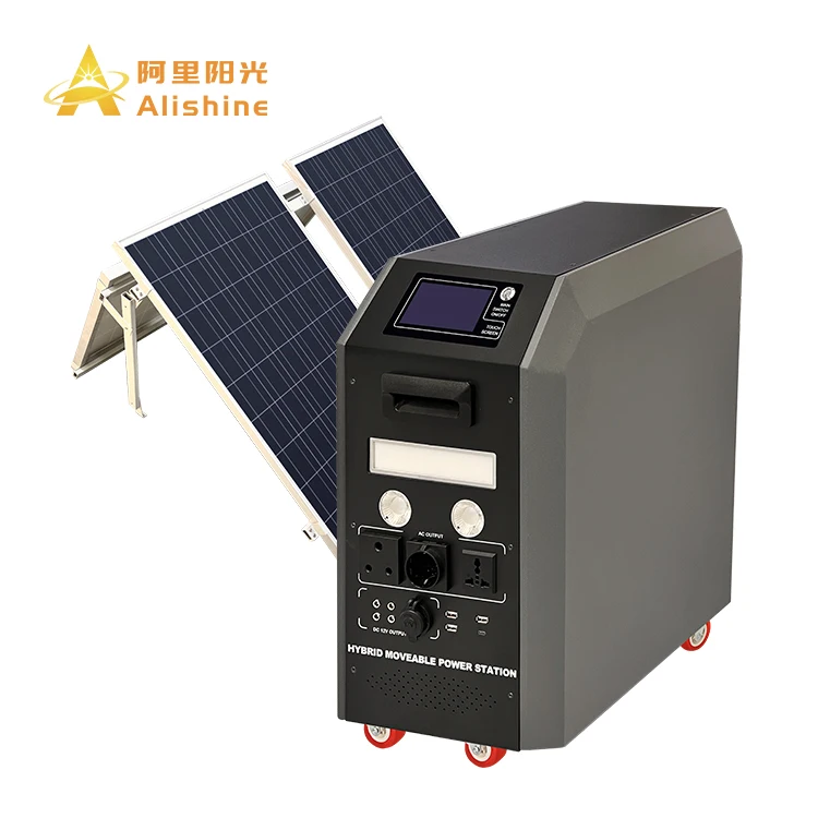 Outdoor All-in-One  Lithium Battery Solar Generators  for Energy Storage System