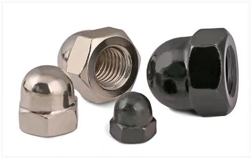 High Quality Carbon Steel Hex Cap Nut Galvanized Acorn Nut DIN 1587 Hexagon Dome Cap Nut
