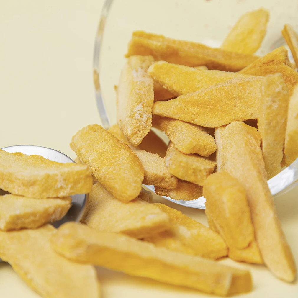 100% Natural Freeze Dried Fruit Delicious Dried Mango Fruit Freeze Dried Mango Chunk