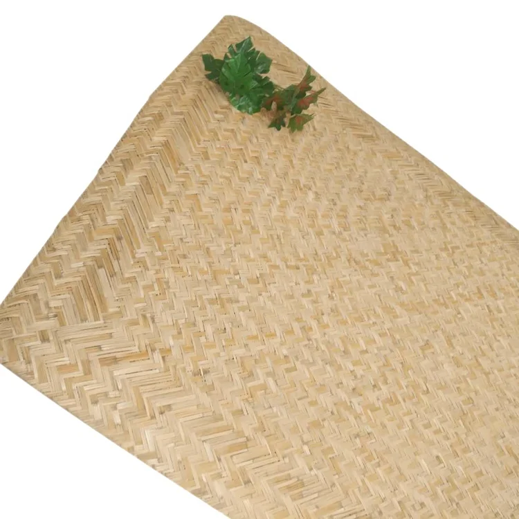 Natural peeled reed mat with shrinking packing from China factory