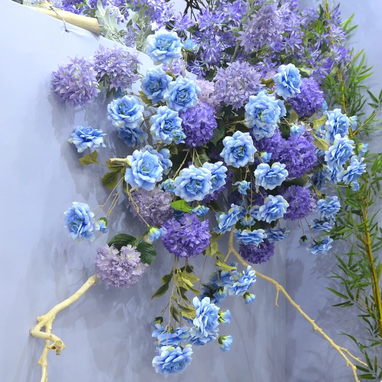 New color issue 5 heads large artificial rose for wedding decoration, home decoration and flower arrangement
