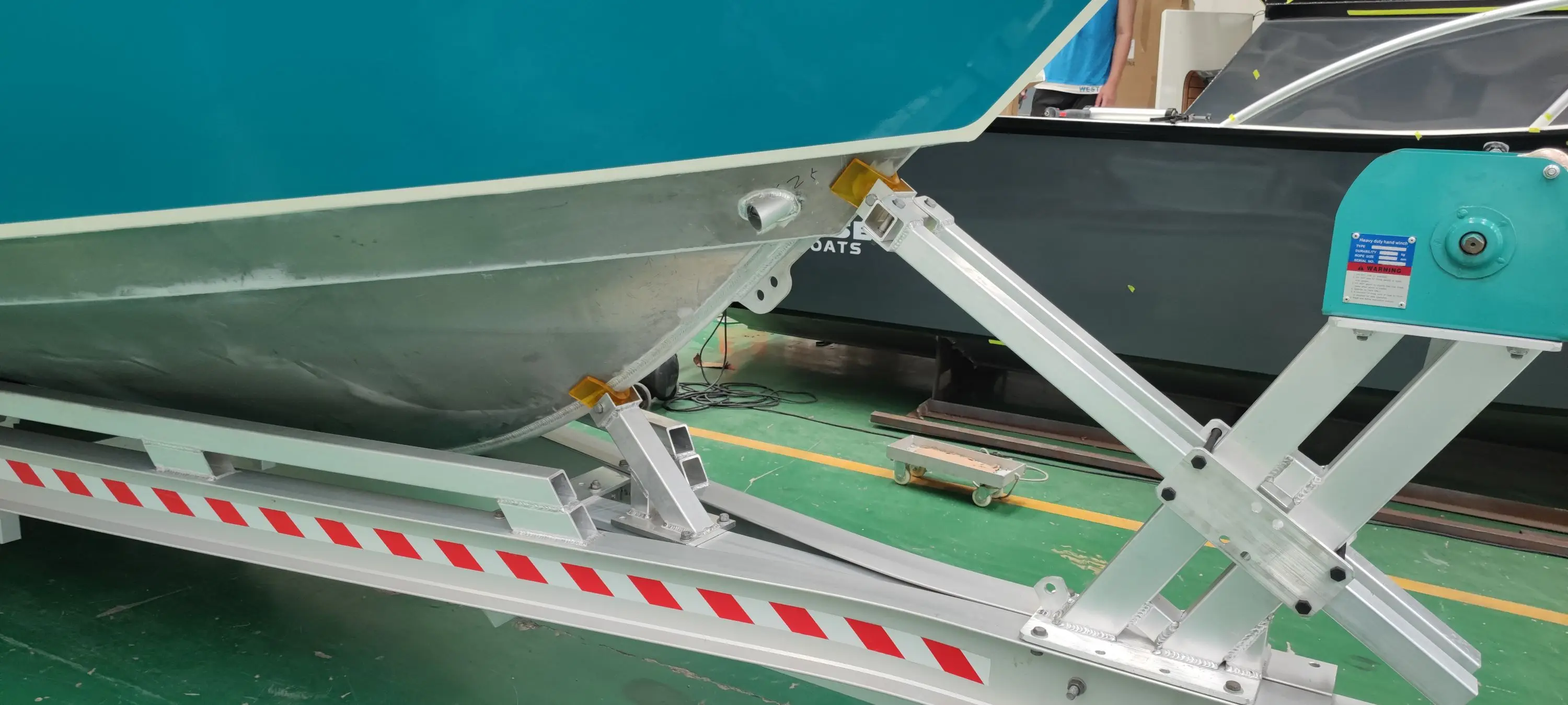 35ft поли койки 5-тонный прицеп для лодок и гидроциклов с алюминиевой емкостью