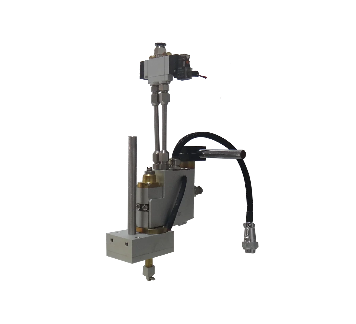 360 Automatic mist gluing spiral spraying hot melt glue machine Hot Melt Glue Gun Stick Manual Spray Gluing Gun