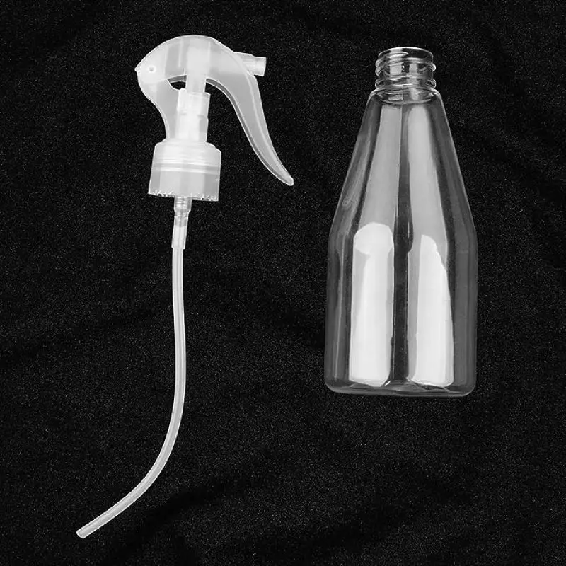 Empty fine mist PET 30ml 50ml 100ml 120ml 150ml 200ml 250ml 500ml amber  white clear plastic spray bottle for cosmetic packaging