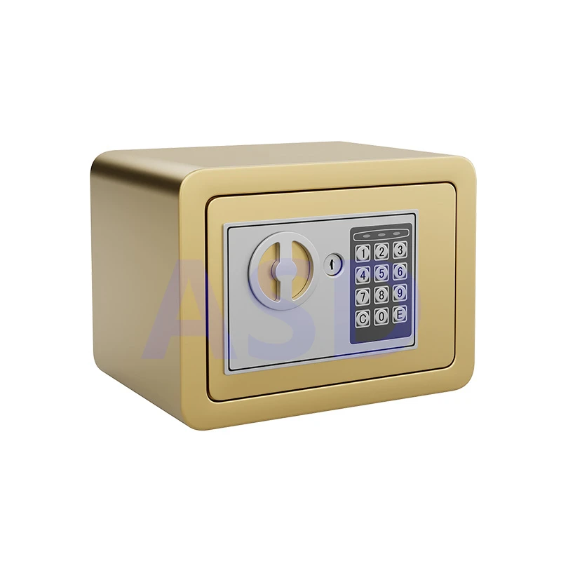 Electronic Digital Lock Mini Safe Deposit Box Home Office Storage Digital Safe Box for Money Deposit Safety Kids Safe Box