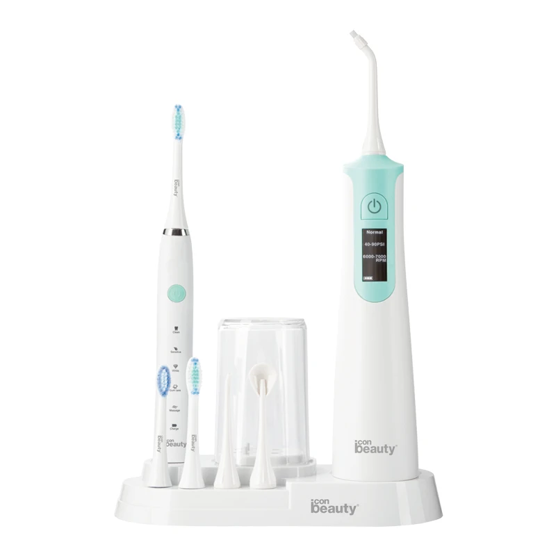 
Professional health care product Iconbeauty Sonic toothbrush water flosser toothbrush 