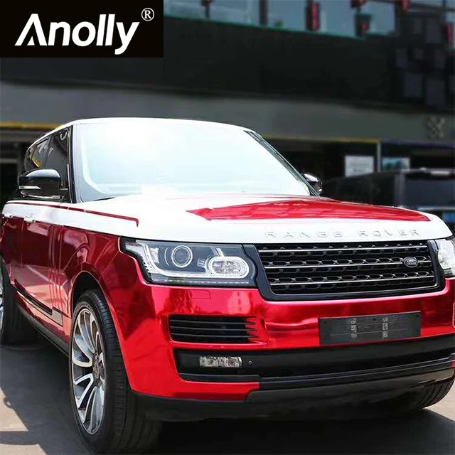  Anolly хромированная синяя Автомобильная виниловая пленка 1 52*30