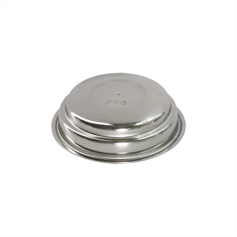 1PCS Customized 51mm Stainless Steel Coffee Filter One Cup Coffee Reusable Filter Basket Pressurized Porous For Portafilter