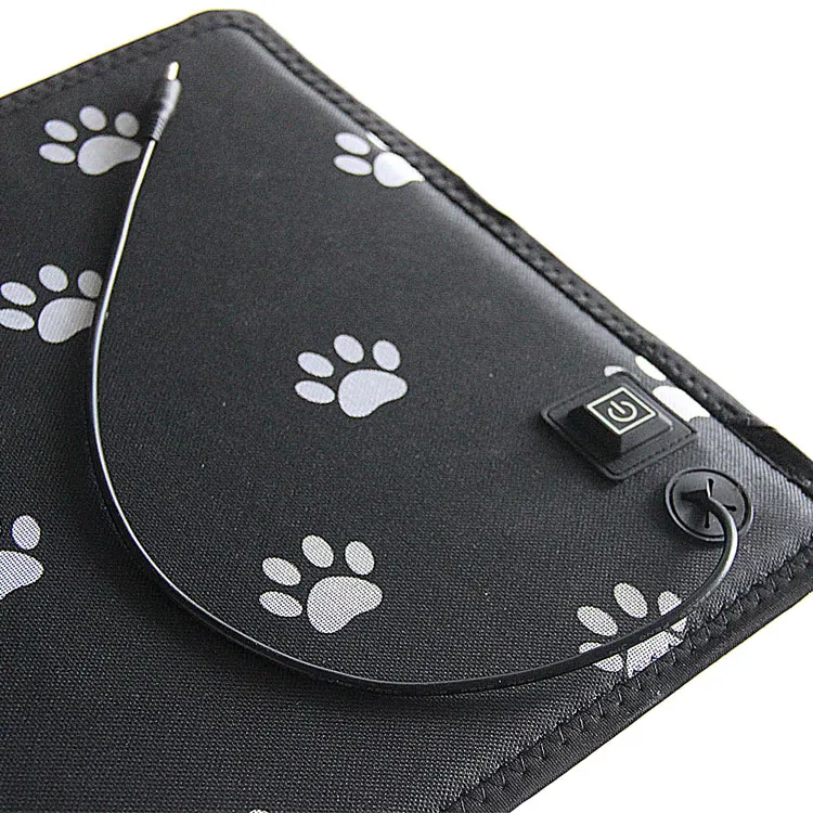 Electric Pet Heating Pad Relieve Fatigue Car Seat Cushion for Pets Sofa Lumbar Pillow & Cushion