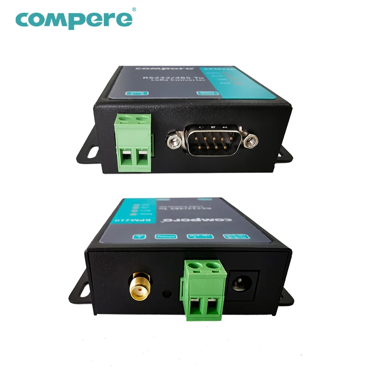  Беспроводной датчик lora RS485 RS422 последовательный порт для модуля приемника передатчика Блок распределения питания зеленый