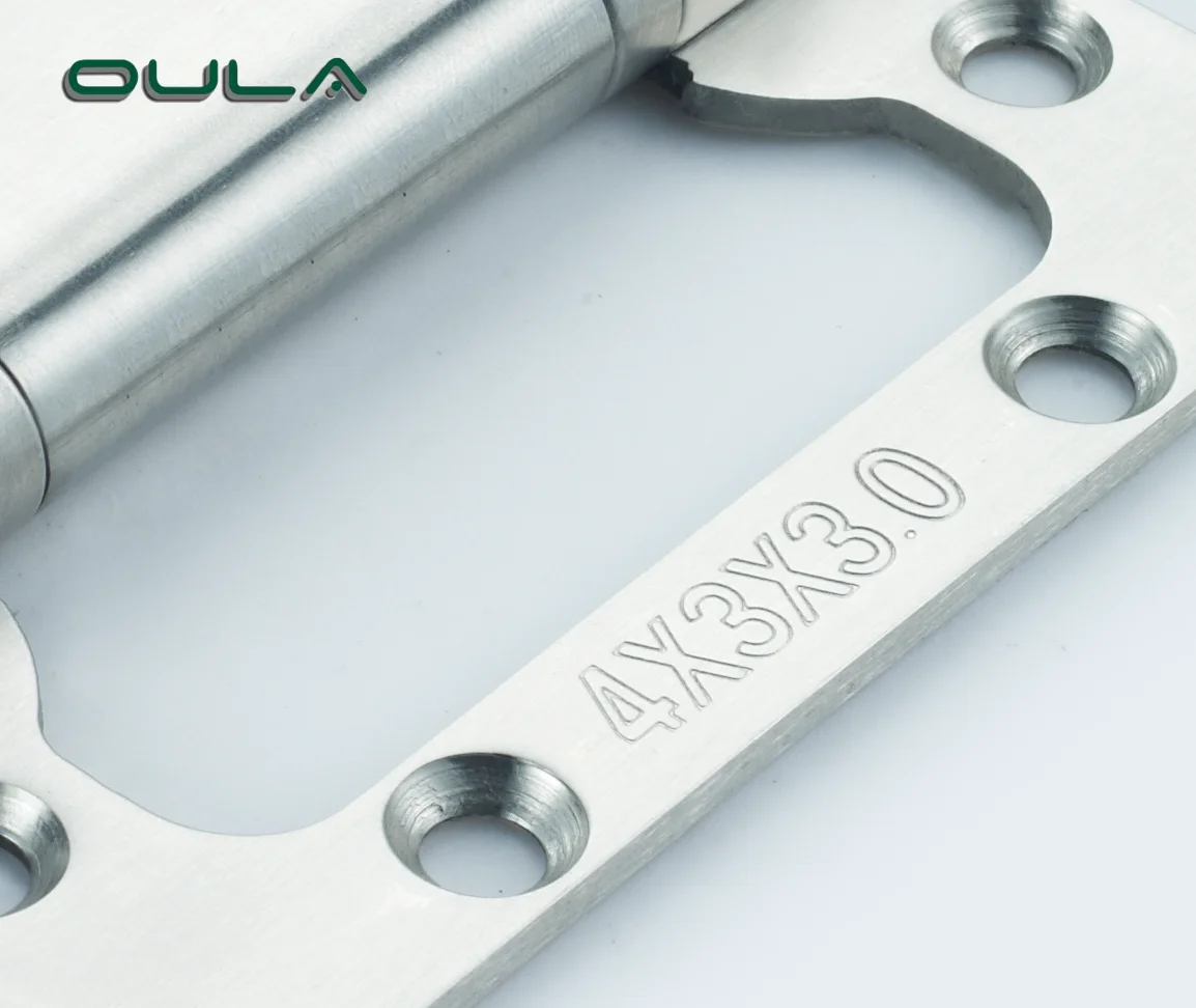 Modern 4 Inch Wooden Door Hinge Flush Steel Brass Zinc Iron Plastic Door Accessories Gate Butt Flush Styles