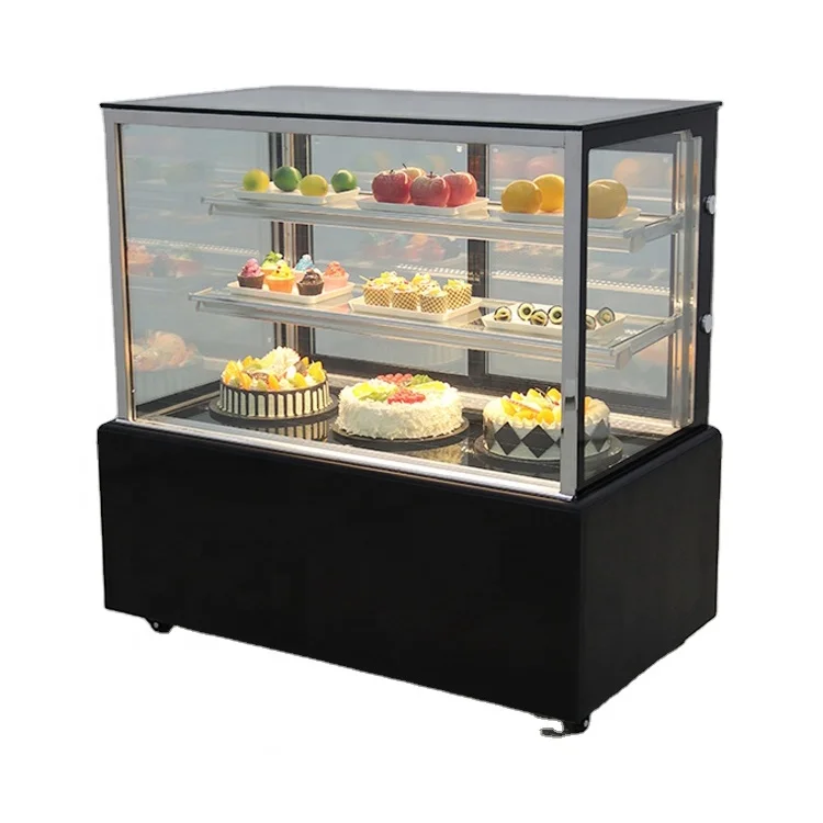 Meat Display Cooler Fridge for Sale Double Door Second Hand Butchery Chicken Display for Meat & Food Display