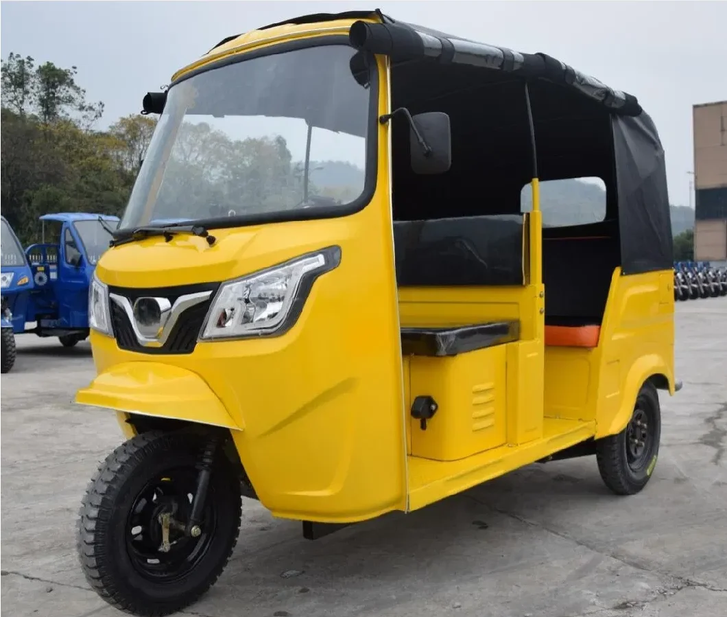 Cheap Elderly Three Wheel Tricycle 3 Wheel Tuk Tuk Rickshaw Gasoline Motor Tricycle