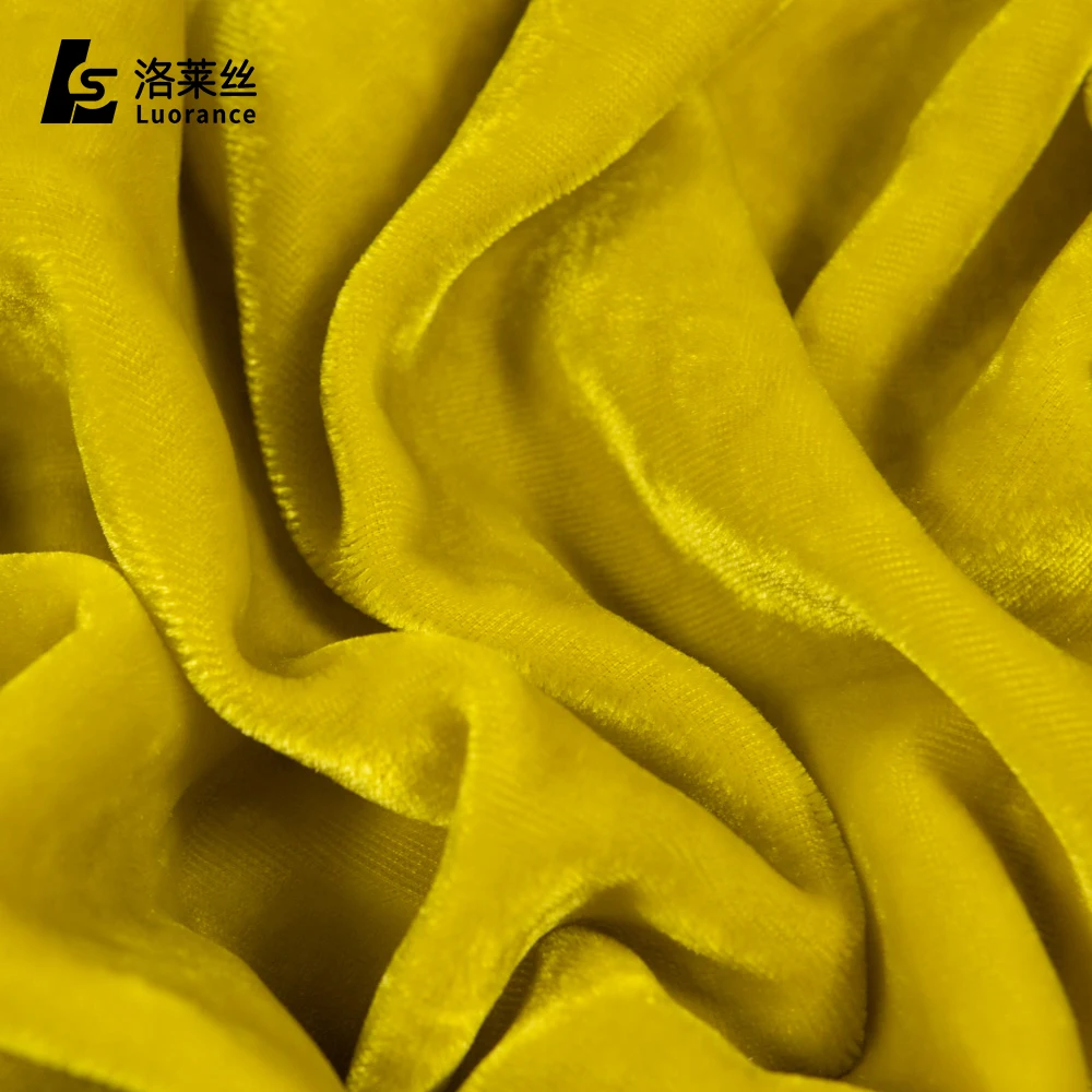 Шелковая вискозная бархатная ткань