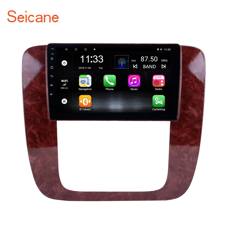  Android 9 1 дюймов GPS навигации радио для 2007-2012 GMC Юкон/Acadia/Tahoe Chevy Chevrolet Tahoe/Дачная Buick