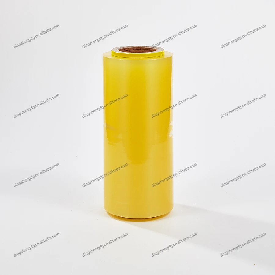 Soft PVC film plastic transparent film roll waterproof food and meat packaging cling films
