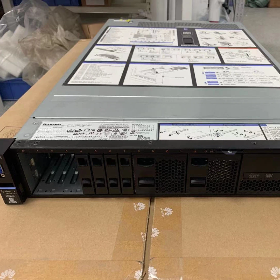 X3650 M5 8SFF LSI M5210 RAID CARD 2X радиатор 2x550 Вт PSU CTO сервер