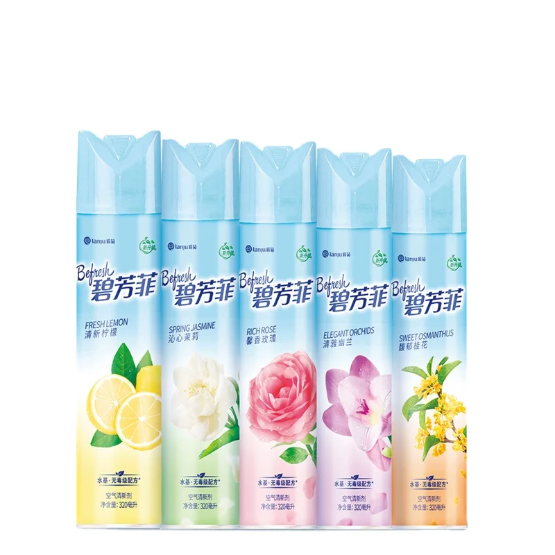 Освежитель воздуха Lanju 320 мл, освежитель воздуха, аэрозольный освежитель для гардероба, гостиной