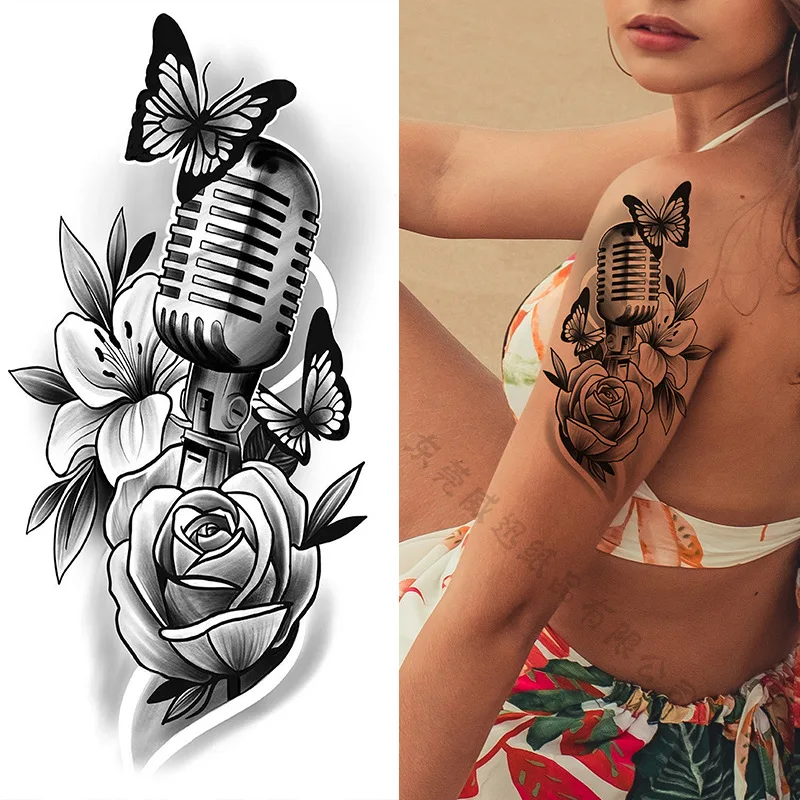Sexy Body Tattoo Sticker Production Custom Tatsoul Tato Arm Large Water Transfer Temporary Tatoo Sticker Tattoos Sticker