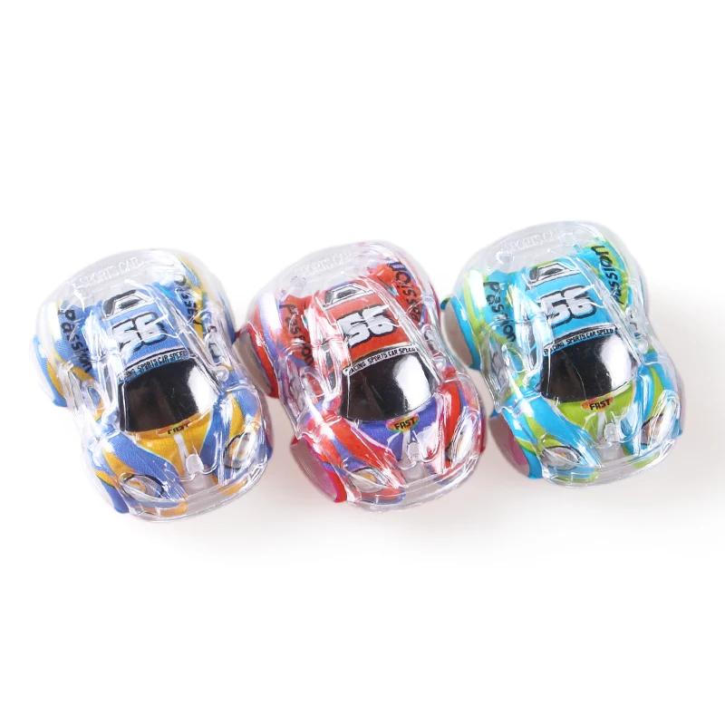 Direct Factory Plastic Toy Vehicles Car Transparent F1 Sports Racing Mini Pull Back Toy Car For Children
