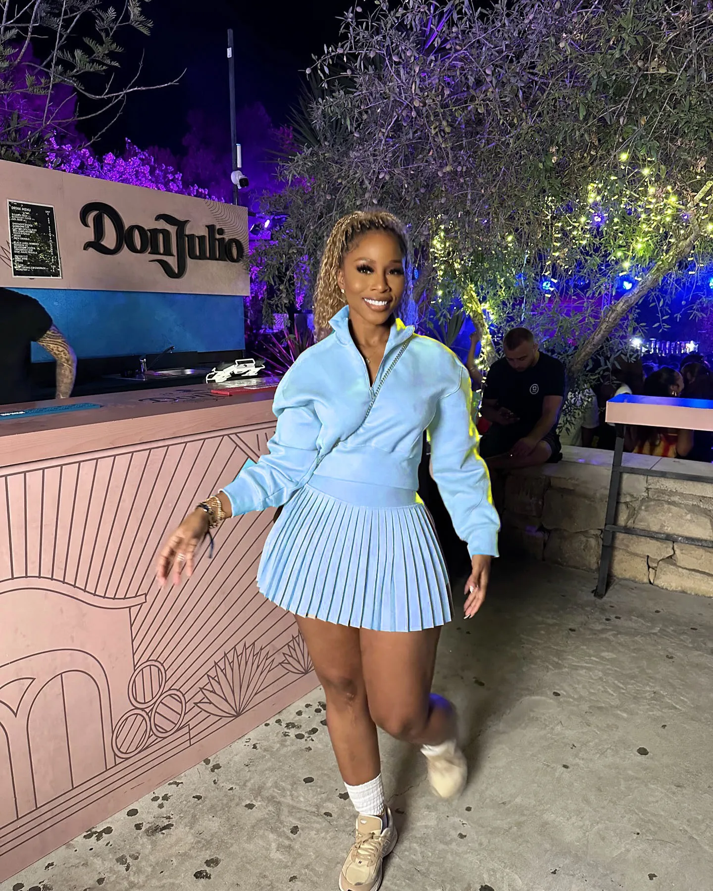 BR4678 Autumn new fresh sweet long sleeve sweater high waist pleated skirt fashion casual suit