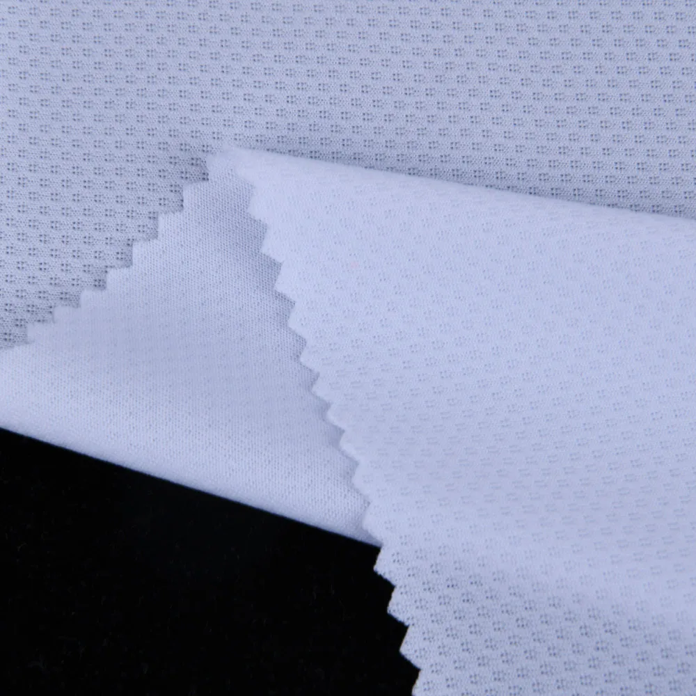 Wholesale Breathable 100% Polyester Knitted Interlock Lining Fabric for Sportswear