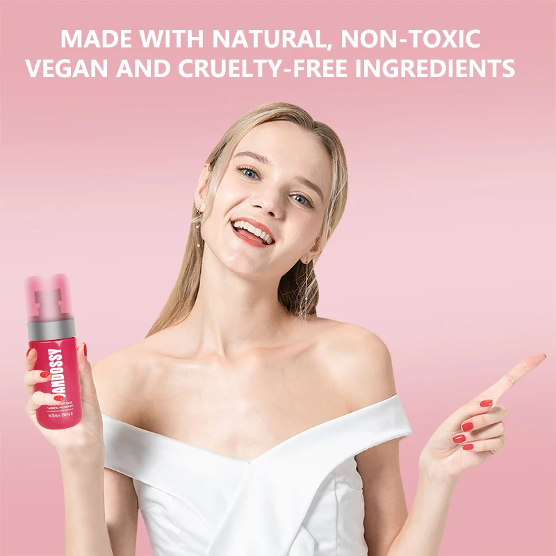 Custom 75ml Private Label Moisturizing Self Tanning Spray Mist Tan For Face