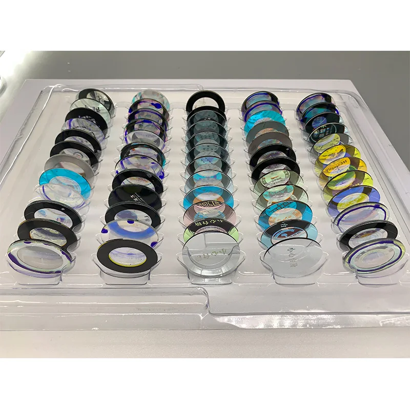 One color advertising LOGO text projection lamp pattern lens customized logo gobo lenses