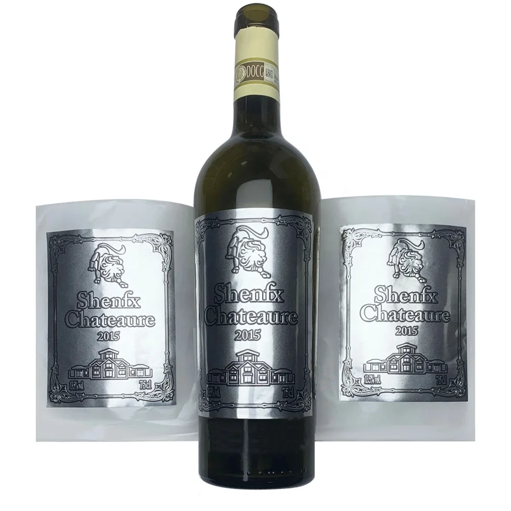Customized Wine Labels in Various Sizes Intricately Crafted Wine Bottle Labels Beautiful Wine Labels for Weddings